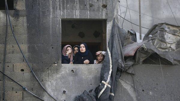 Gaza interior ministry: Israeli air strike kills at least 19 near hospital